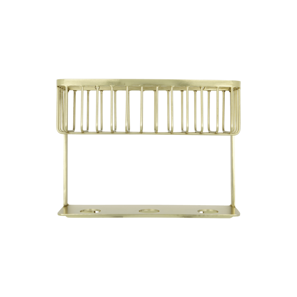 House Doctor Bath wall rack brass - 205347002