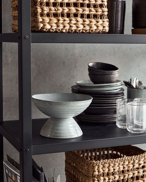 House Doctor Rustic bowl grey/blue - 206261022