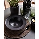 House Doctor Rustic pasta borden donkergrijs set van 6 stuks - 206261021 House Doctor Rustic pasta borden donkergrijs set van 6 stuks - 206261021