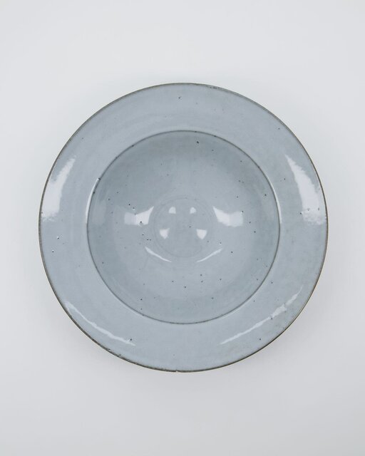 House Doctor Assiettes à pâtes rustiques gris/bleu set de 6 pièces - 206261020