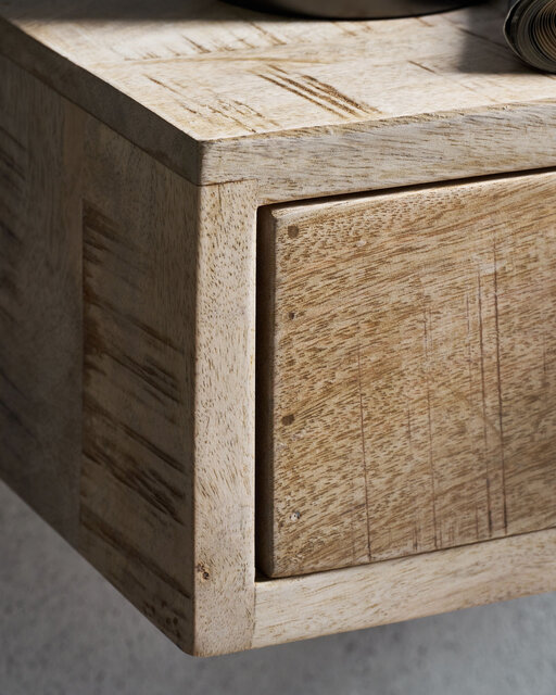 House Doctor Bedsi bijzettafel/nachtkastje naturel - 203801017