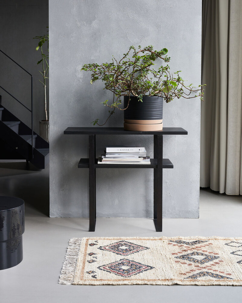 House Doctor Woda console tafel zwart - 203801015 House Doctor Woda console tafel zwart - 203801015