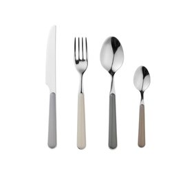 Broste Copenhagen Juego de cubiertos Marstal 8 piezas - tonos de gris Broste Copenhagen Juego de cubiertos Marstal 8 piezas - tonos de gris
