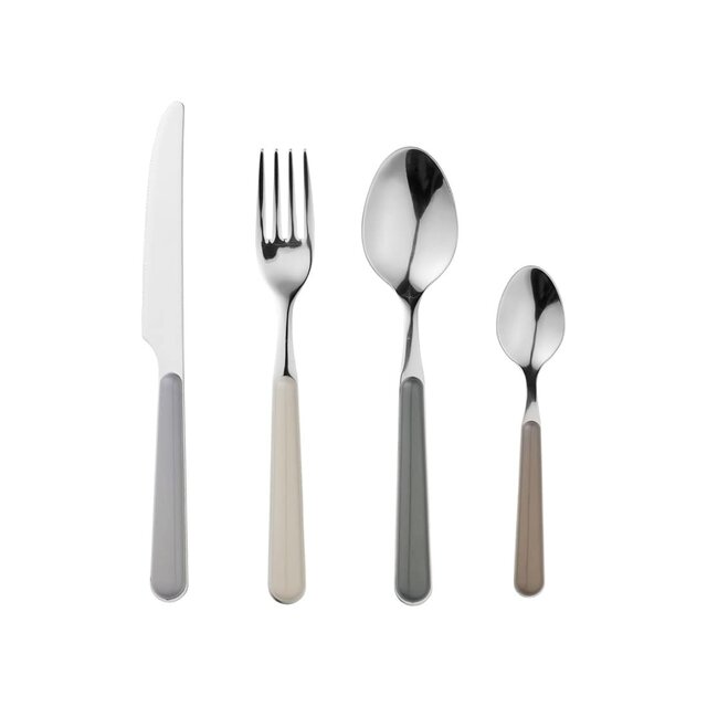 Broste Copenhagen Marstal Besteckset 8-teilig - Grautöne - 55500001