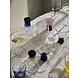 Broste Copenhagen Konus cocktailglazen 10cl blauw set van 6 stuks - 14496261 Broste Copenhagen Konus cocktailglazen 10cl blauw set van 6 stuks - 14496261