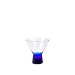 Broste Copenhagen Konus cocktail glasses 10cl blue set of 6 pieces - 14496261