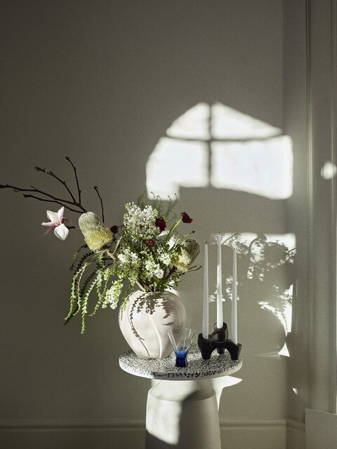 Broste Copenhagen Konus cocktailglazen 20cl blauw set van 6 stuks - 14496263