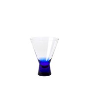 Broste Copenhagen Konus cocktailglazen 20cl blauw set van 6 stuks - 14496263