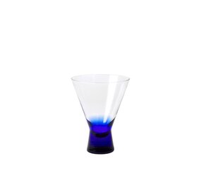 Broste Copenhagen Konus cocktailglazen 20cl blauw set van 6 stuks Broste Copenhagen Konus cocktailglazen 20cl blauw set van 6 stuks