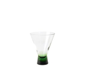 Broste Copenhagen Konus cocktailglass 20cl grønt sett med 6 stk