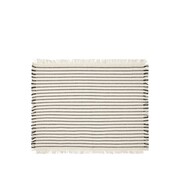 Broste Copenhagen Elouise dekkebrikker off white/svart sett med 8 deler - 71210322 Broste Copenhagen Elouise dekkebrikker off white/svart sett med 8 deler - 71210322
