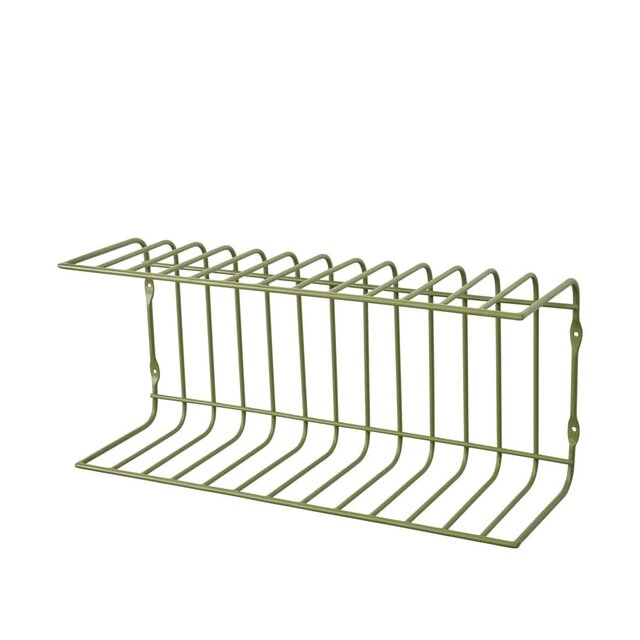 Broste Copenhagen Estante de pared Maggie verde - 71178224