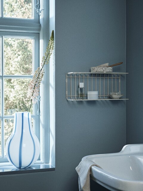 Broste Copenhagen Maggie wall shelf rainy day gray - 71178230