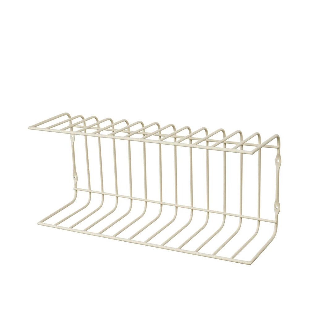 Broste Copenhagen Scaffale da parete Maggie giorno di pioggia grigio - 71178230