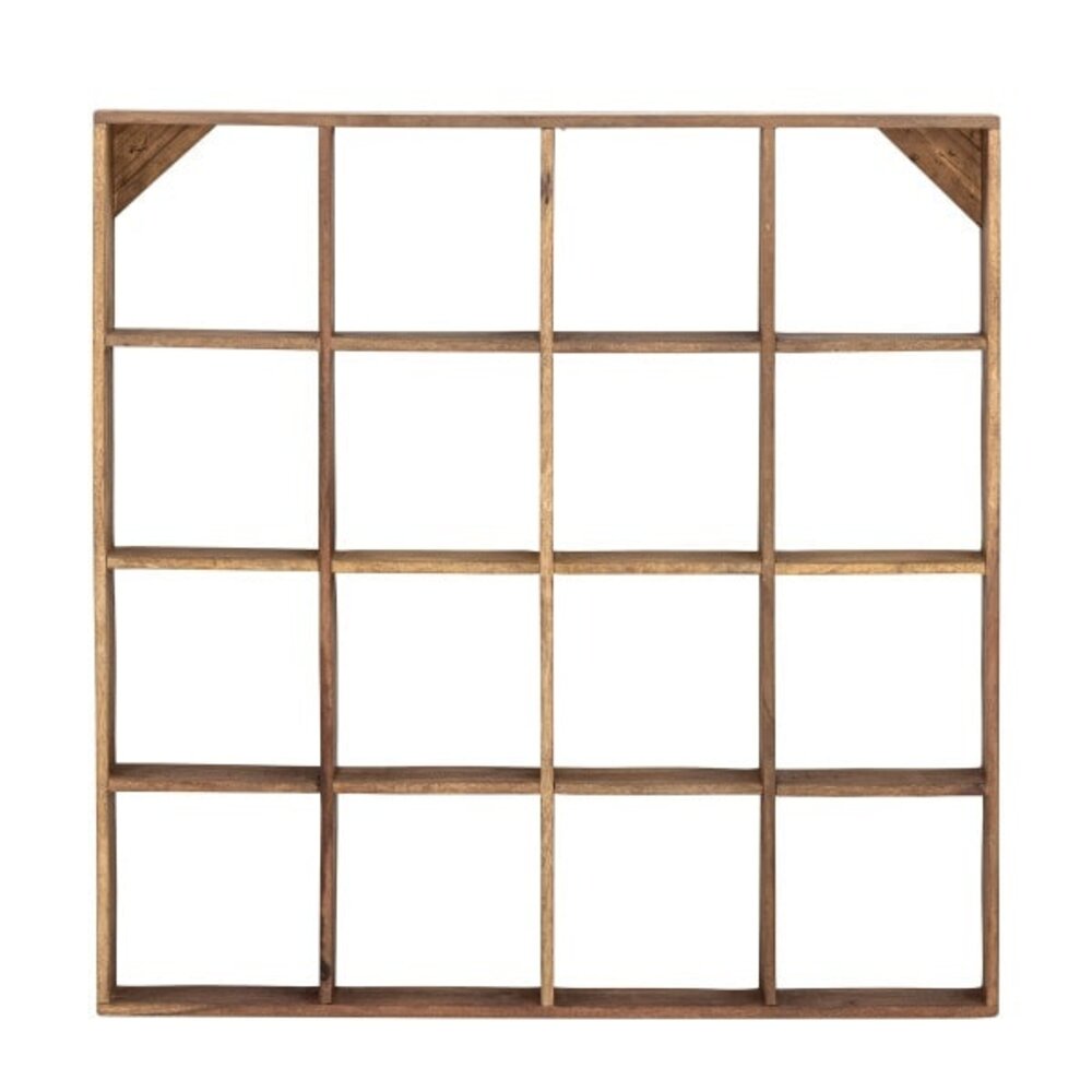 Bloomingville Tilo wall rack brown - 82064059 Bloomingville Tilo wall rack brown - 82064059