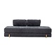 Bloomingville Groove dagbed grijs - 82064075 Bloomingville Groove dagbed grijs - 82064075