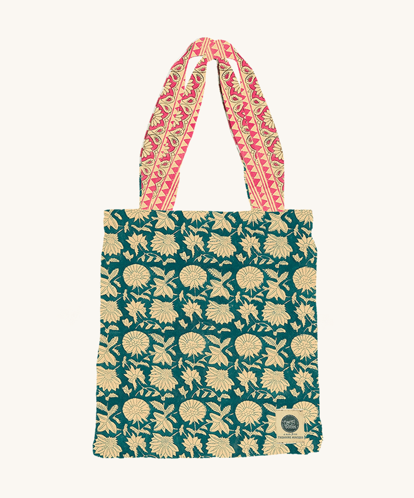 Doing Goods Lullaby plaid singolo in tote bag - LIVING AND CO.