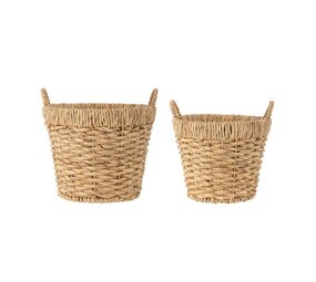 Bloomingville Maluna baskets set of 2 pieces Bloomingville Maluna baskets set of 2 pieces