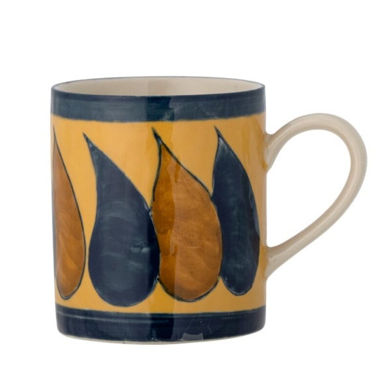 Knappe, Jonge Mens Met Het Zwarte Baard Stellen Met Turkooise Koffiekop Theekop Voor Witte Achtergrond En Maken Van Verschillende Image144899679
