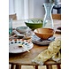 Bloomingville Shama borden blauw Ø20,5cm set van 6 stuks - 82060431 Bloomingville Shama borden blauw Ø20,5cm set van 6 stuks - 82060431