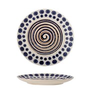 Bloomingville Shama borden oranje Ø20,5cm set van 6 stuks - 82060432 Bloomingville Shama borden oranje Ø20,5cm set van 6 stuks - 82060432