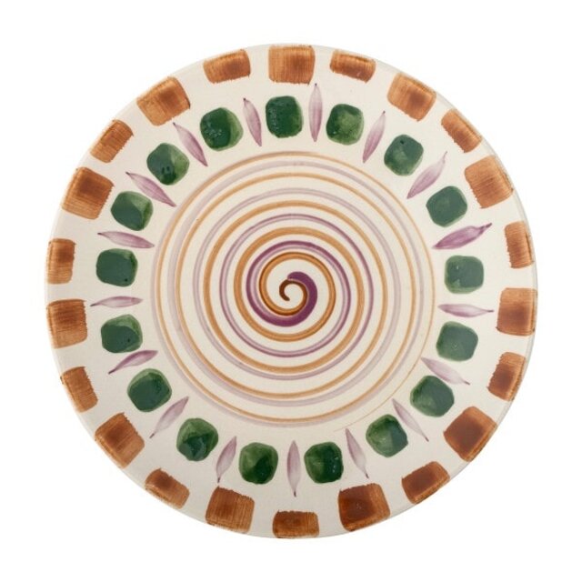 Bloomingville Shama tallerkener grønn Ø27cm sett med 6 deler - 82060434