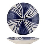 Bloomingville Shama plates blue Ø27cm set of 6 pieces - 82060435 Bloomingville Shama plates blue Ø27cm set of 6 pieces - 82060435