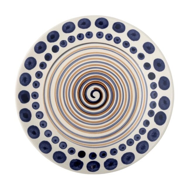 Bloomingville Shama tallerkener oransje Ø27cm sett med 6 deler - 82060436