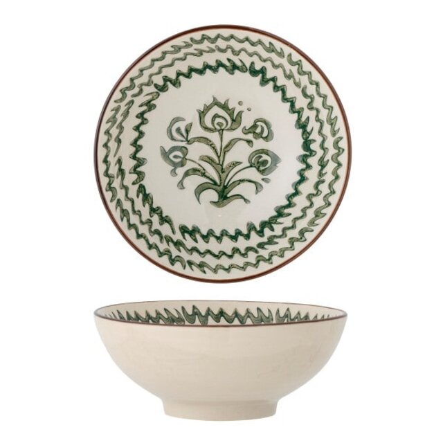 Bloomingville Heikki bowls green set of 4 pieces - 82060468