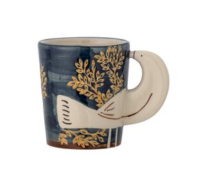 Bloomingville Hezha tazze blu set di 4 pezzi