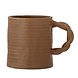 Bloomingville Reanna mokken bruin set van 4 stuks - 82060126 Bloomingville Reanna mokken bruin set van 4 stuks - 82060126
