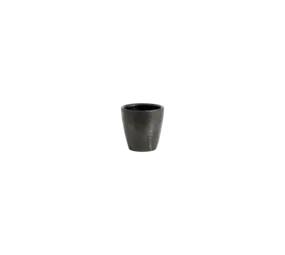 Nordal Juniper kopjes zwart set van 6 stuks