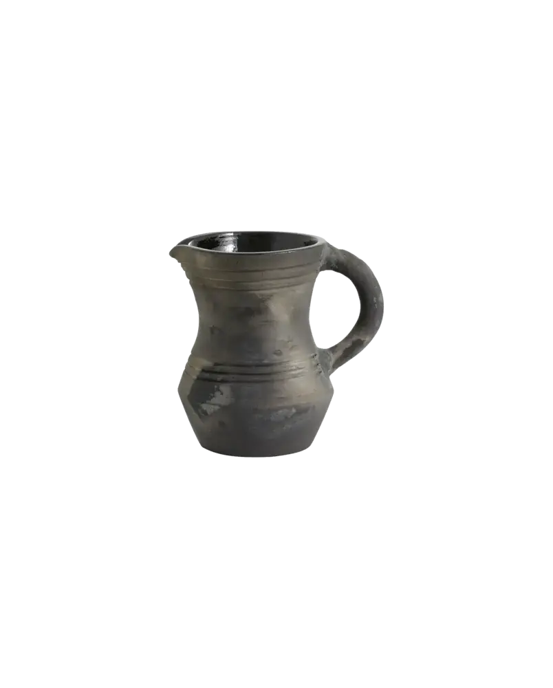 Nordal Juniper jug with handle black - 9193