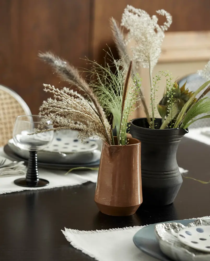 Nordal Juniper jug with handle black - 9193