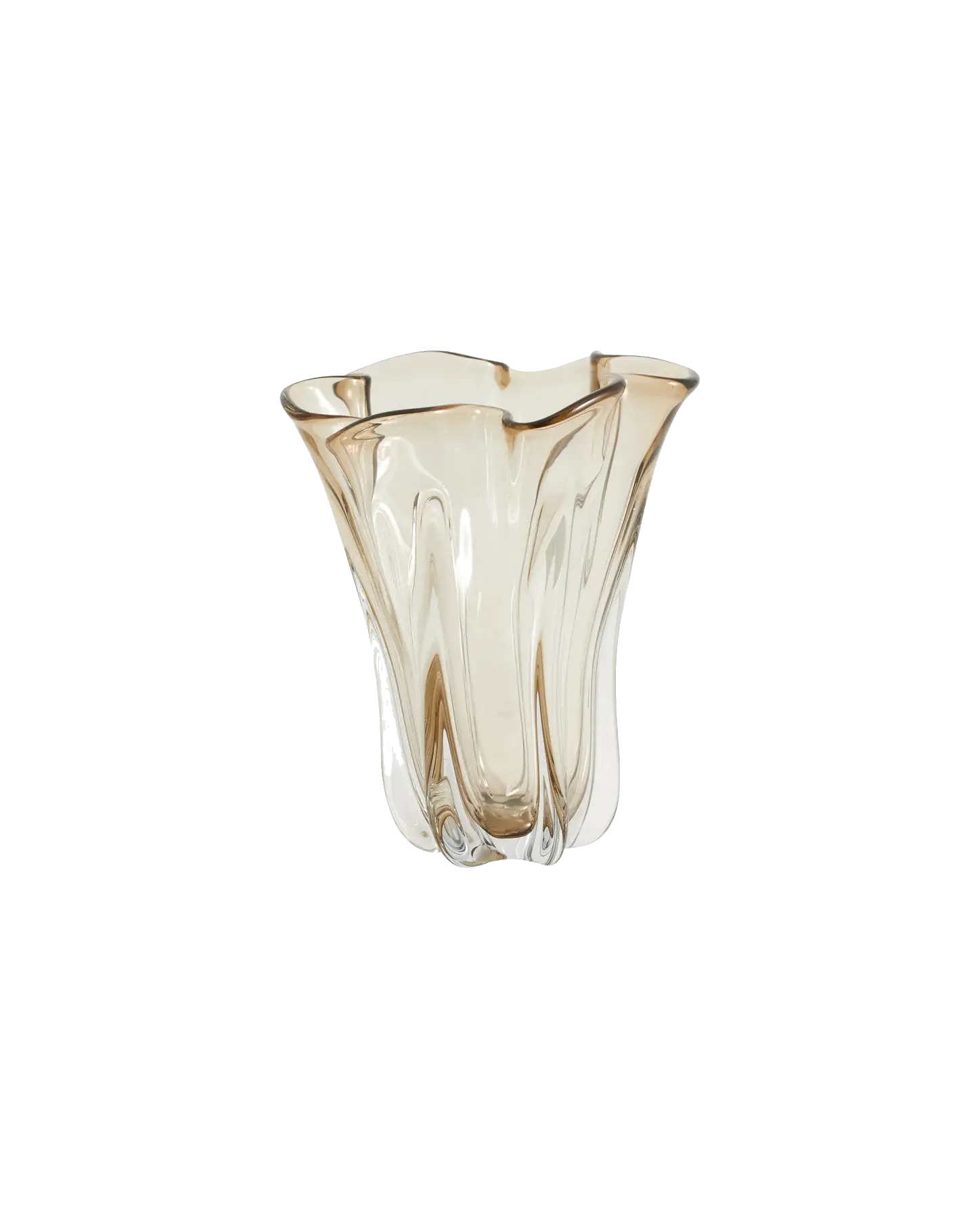 Nordal Vase Komnio marron clair - 5402