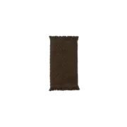 Nordal Luna bath mat dark brown - 8692 Nordal Luna bath mat dark brown - 8692