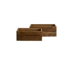 Nordal Merlo storage box set of 2 pieces Nordal Merlo storage box set of 2 pieces