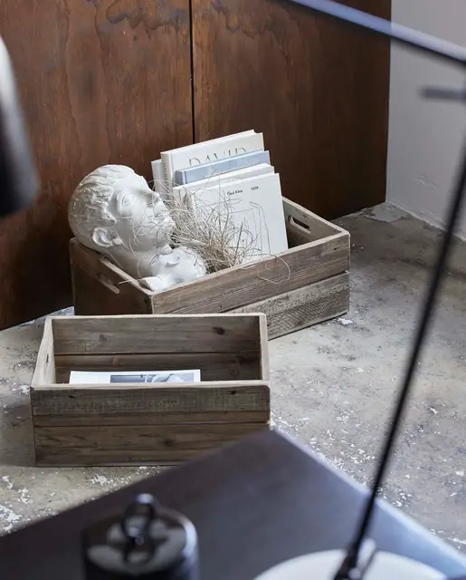 Nordal Merlo oppbevaringsboks sett med 2 - 1995