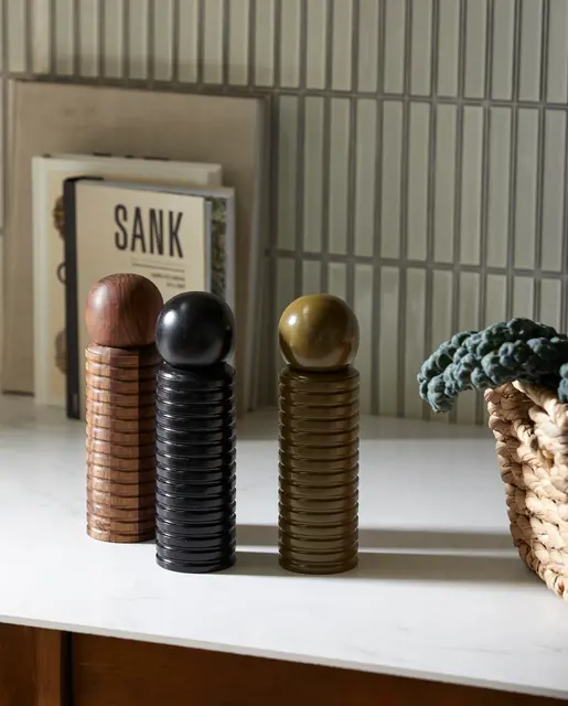 Nordal Ras peppar/saltkvarn svart - 3703