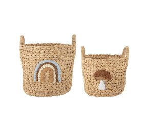 Bloomingville Mini Paniers de rangement Agnes lot de 2 pièces Bloomingville Mini Paniers de rangement Agnes lot de 2 pièces