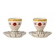 Bloomingville Mini Fizbo eierdoppen set van 8 stuks - 82060358 Bloomingville Mini Fizbo eierdoppen set van 8 stuks - 82060358