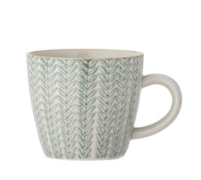 Bloomingville Maple kopjes blauw set van 8 stuks