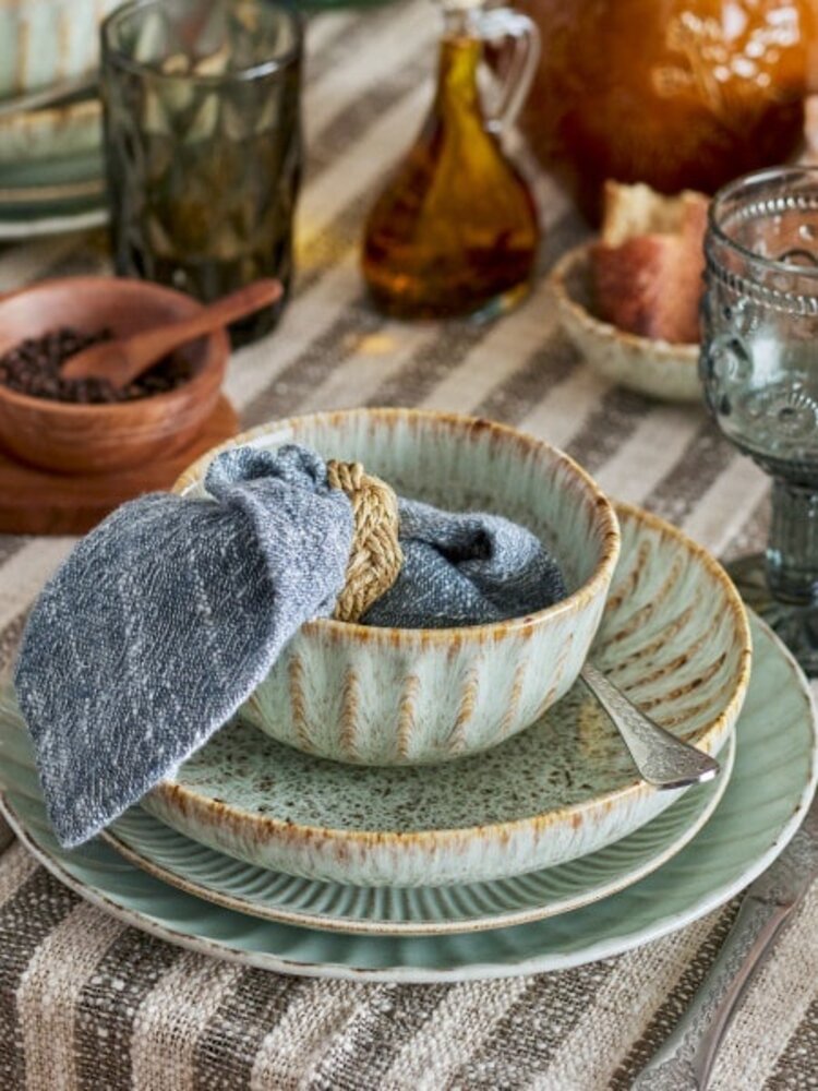 Bloomingville Fleur pastaborden set van 6 stuks - 82068008 Bloomingville Fleur pastaborden set van 6 stuks - 82068008