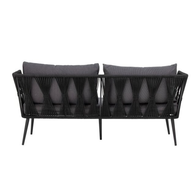 Bloomingville Canapé Pavone noir - 82064276