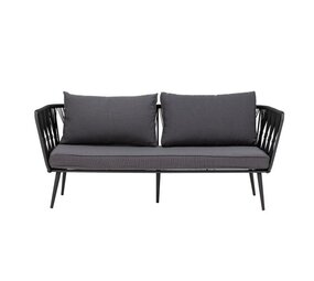 Bloomingville Pavone-Sofa schwarz Bloomingville Pavone-Sofa schwarz