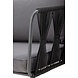 Bloomingville Pavone bank zwart - 82064276 Bloomingville Pavone bank zwart - 82064276