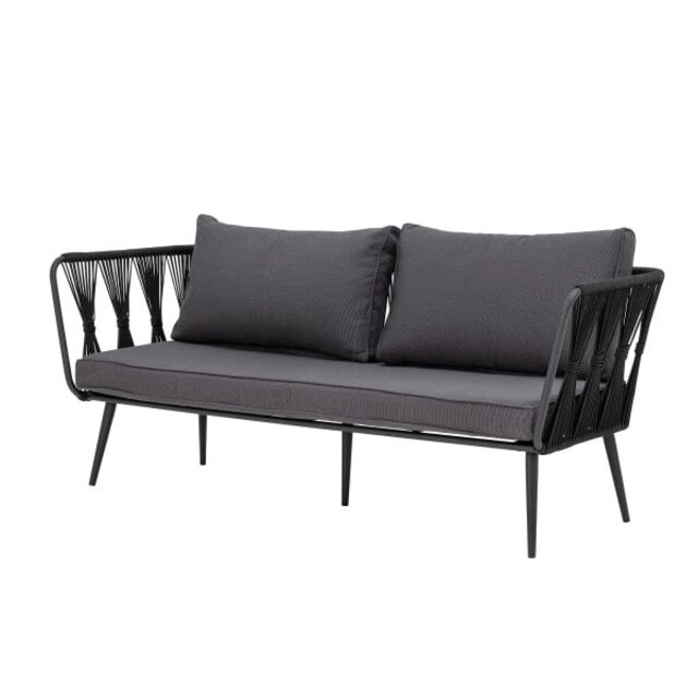 Bloomingville Sofá Pavone negro - 82064276