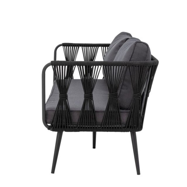 Bloomingville Sofá Pavone negro - 82064276