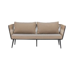 Bloomingville Pavone bank bruin Bloomingville Pavone bank bruin