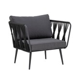 Bloomingville Sillón Pavone negro - 82064275 Bloomingville Sillón Pavone negro - 82064275